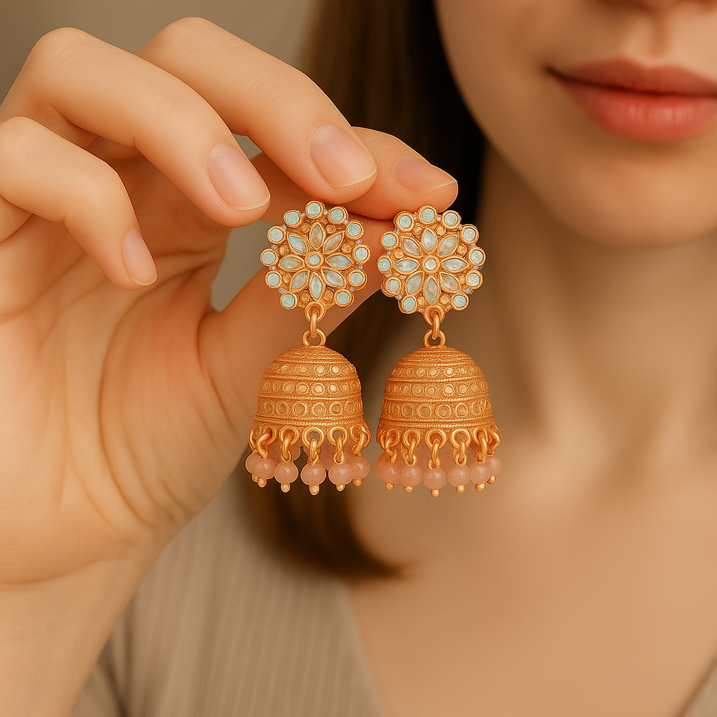 Jhumka Earrings – Traditional