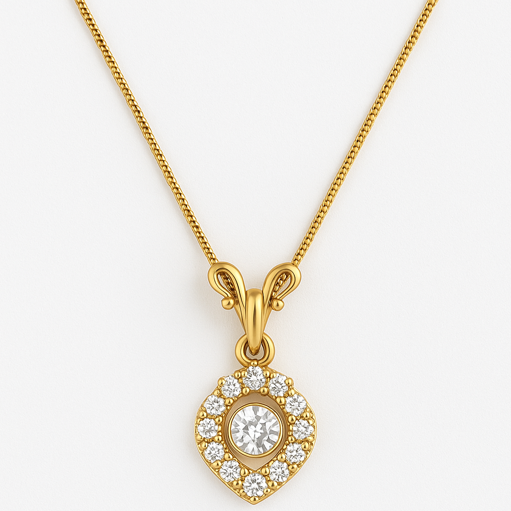 Necklace with Sparkling