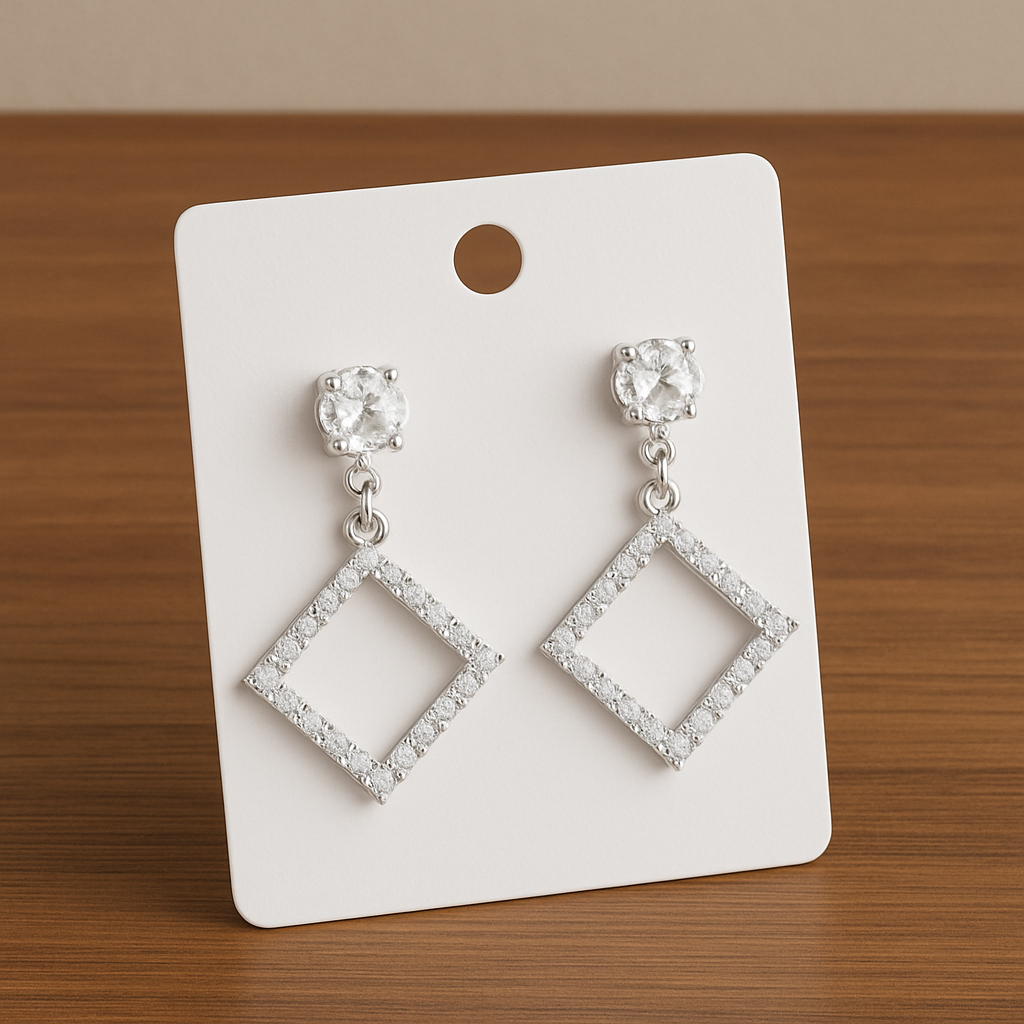 Earrings – Silver Plated