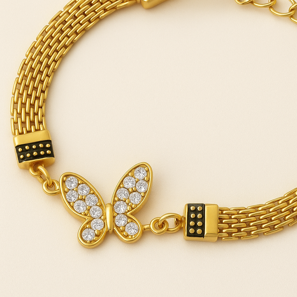Bracelet with Crystal Accents