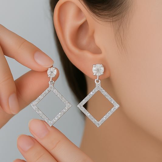 Earrings – Silver Plated