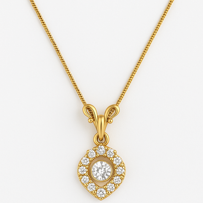 Necklace with Sparkling