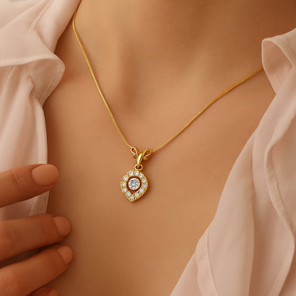 Necklace with Sparkling