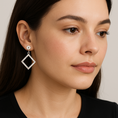 Earrings – Silver Plated